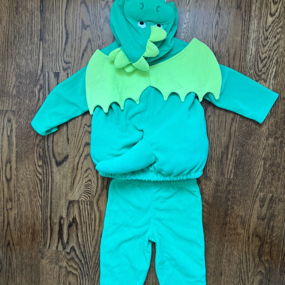 Carter's Green Dragon Kids Costume - Picture 2 of 4